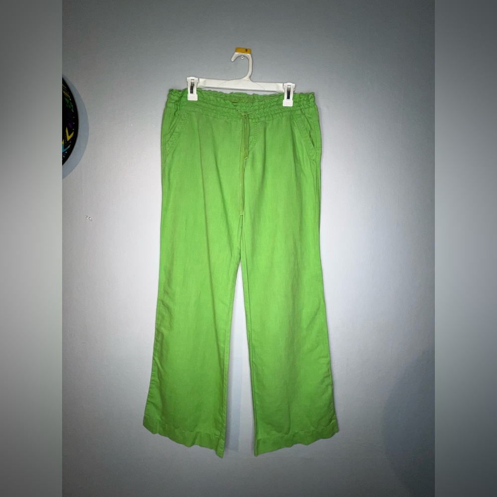Vintage Roxy Linen & Cotton Drawstring Pant